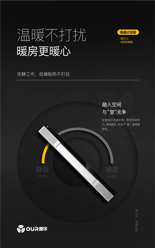 奥华锋芒L5线型取暖器