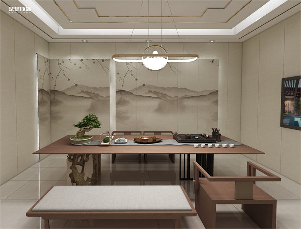 新中式茶室/书房