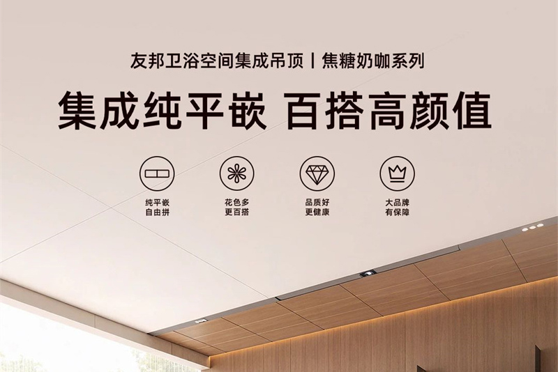 新品上市 | 友邦集成纯平嵌，百搭高颜值